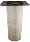 21in x 16.75in Flanged, Round 15in x 36in long Dust Collector Cartridge, Spunbond Polyester